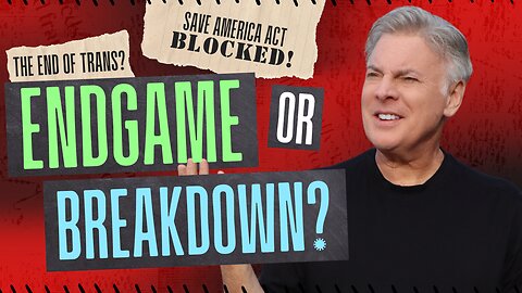 End of the Trans Movement? SAVE America Act Blocked + GOP Collapse