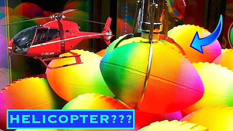 WINNING A HELICOPTER AT THE ARCADE!