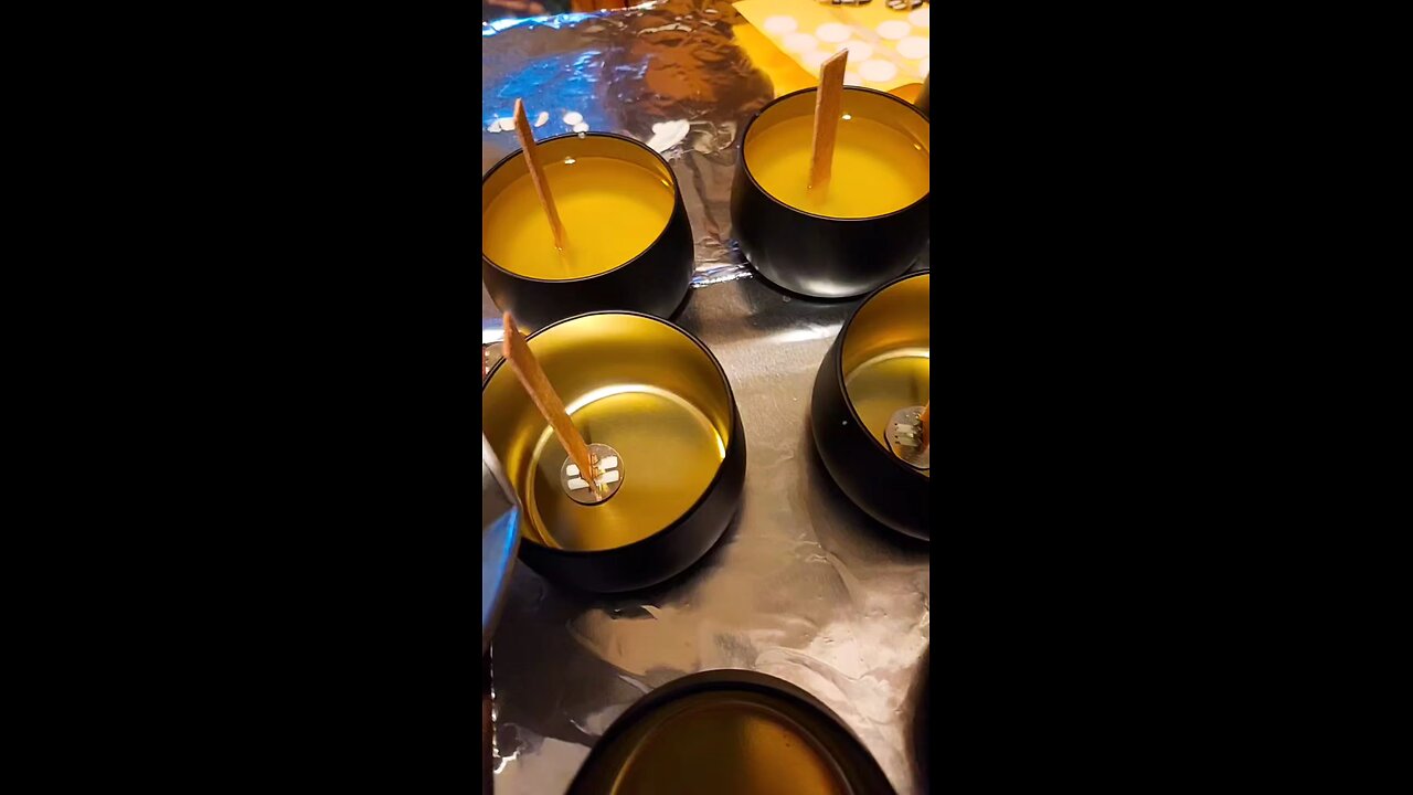 candle in the making