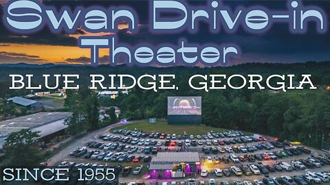 An original 1950's drive-in theater - Blue Ridge, Georgia