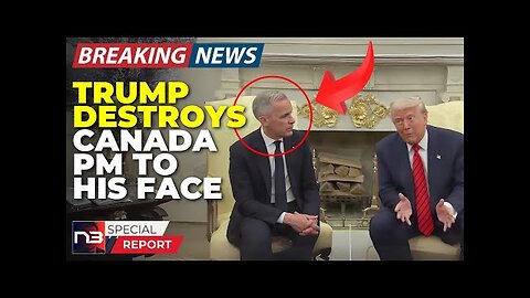 Breaking: Nobody Can Believe What Trump Just Said To Canada's PM In The Oval Office! It’s Brutal!