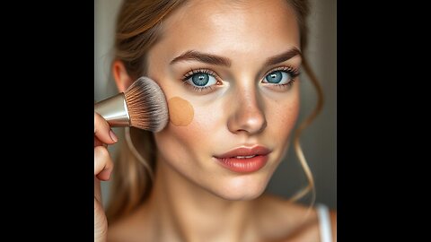 How to Apply Foundation Correctly with a Brush for Smooth Flawless Look!