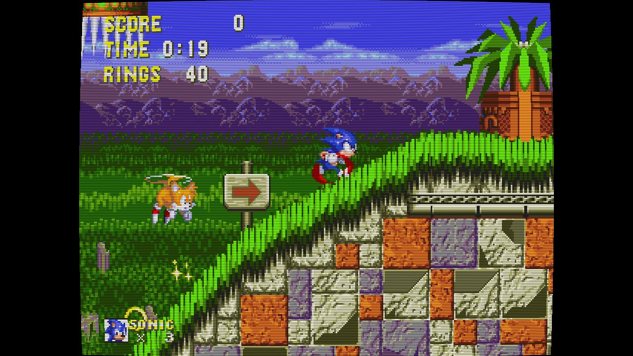Sonic 3 and Knuckles (1994) Part 3 - Marble Garden Zone