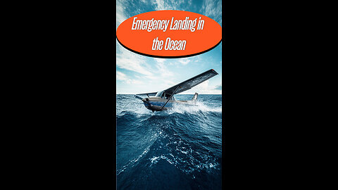 Emergency in the Skies: Cessna 172 Engine Failure Ends in Ocean Landing & Dramatic Rescue!