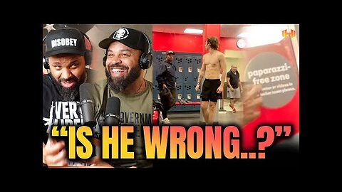 White Guy Flexing In The Gym And This Happened