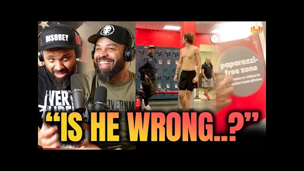 White Guy Flexing In The Gym And This Happened
