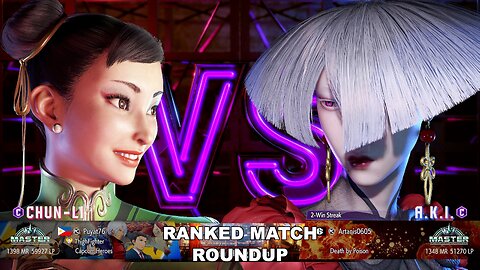 Kuya Kalbo SF6 Ranked Match Roundup. Chun Li Master Rank [Hori Fight Stick]