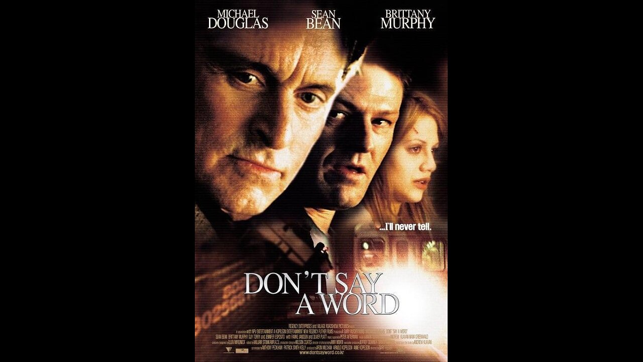 Reaction/Commentary... Don't Say A Word (2001)