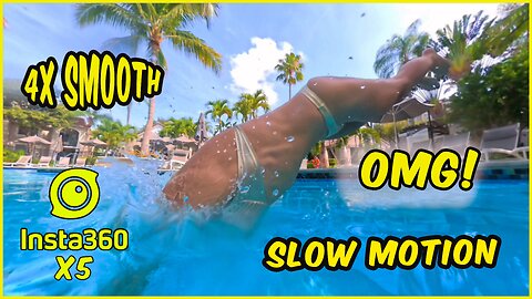 That Bikini Dive… in SLOW MOTION?! 👙💦