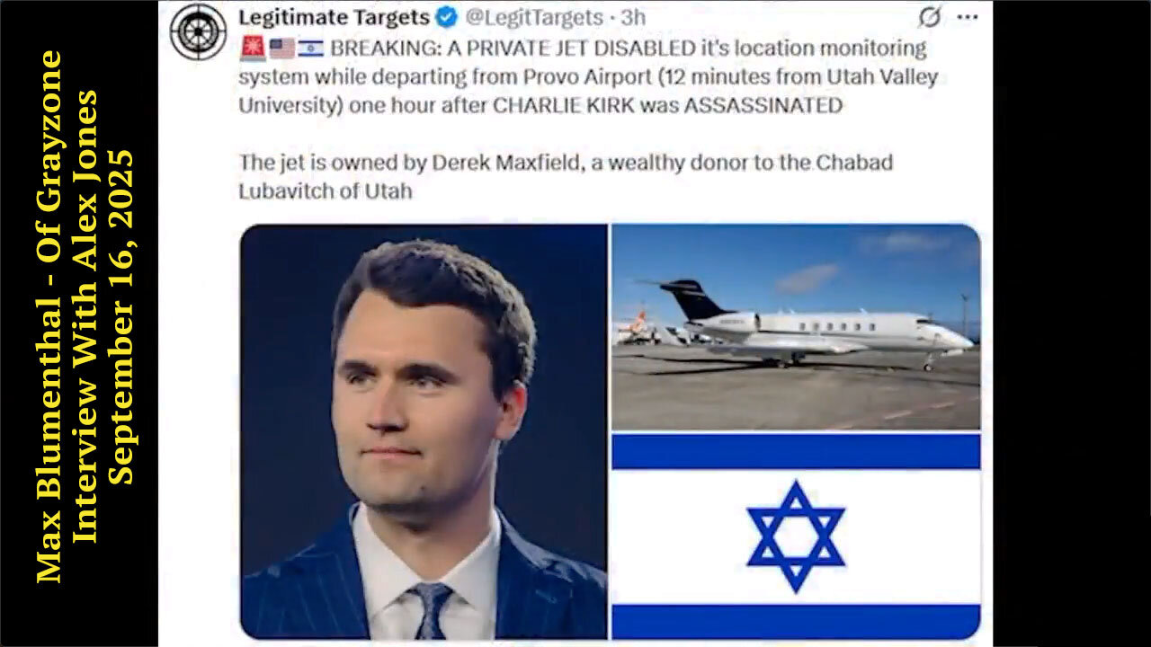 BREAKING EXCLUSIVE: Trump Fears Assassination By Netanyahu!
