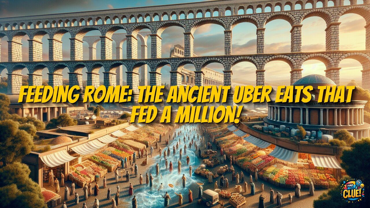 Feeding Rome: The Ancient Uber Eats That Fed a Million!