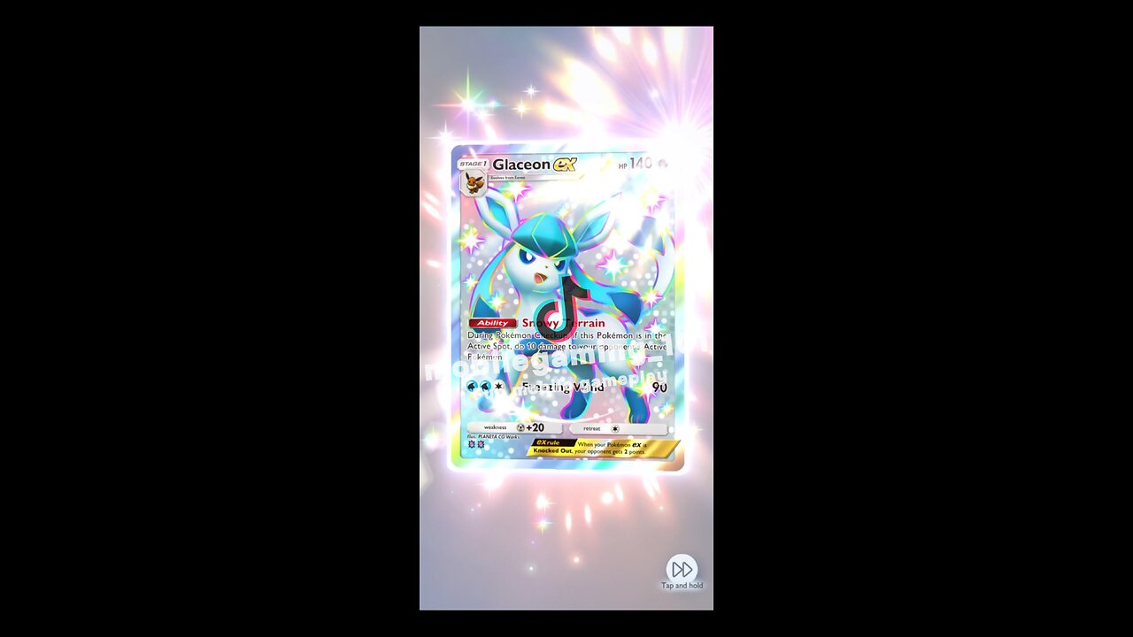 [4K] Pokémon TCG Pocket Shiny Glaceon ex & Entei ex , 色違いグレイシアex ＆ エンテイex , ポケモンTCGポケット