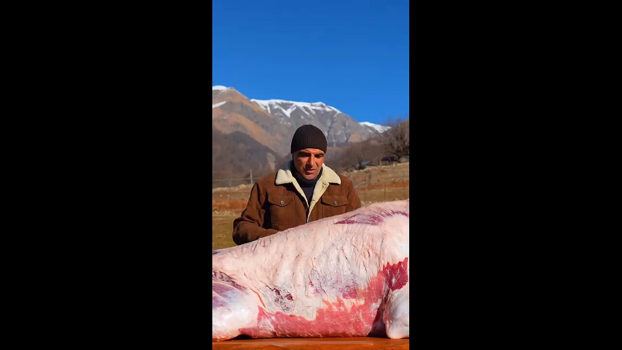 we've cooked an entire bull underground!