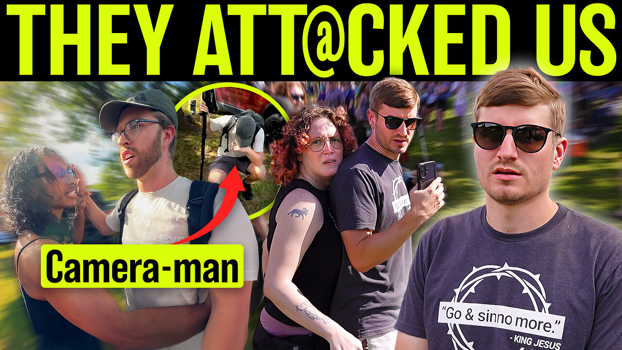 Street Preaching at VIOLENT Gay Pride Festival!
