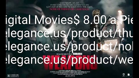 Brand New Digital Movies for Sale 8.00 a Piece