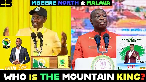 ​WHO IS THE MOUNTAIN KING? - Ruto vs. Gachagua, How Mbeere & Malava Results Redefine Influence.