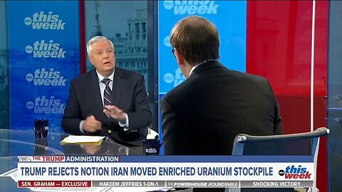 Sen Lindsey Graham: How Can You Make A Deal With Iran When They Want To Kill All Jews?