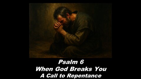 Psalm 6 "When God Breaks You - A Call to Repentance" - Steven Ness - Calvary Chapel Fergus Falls