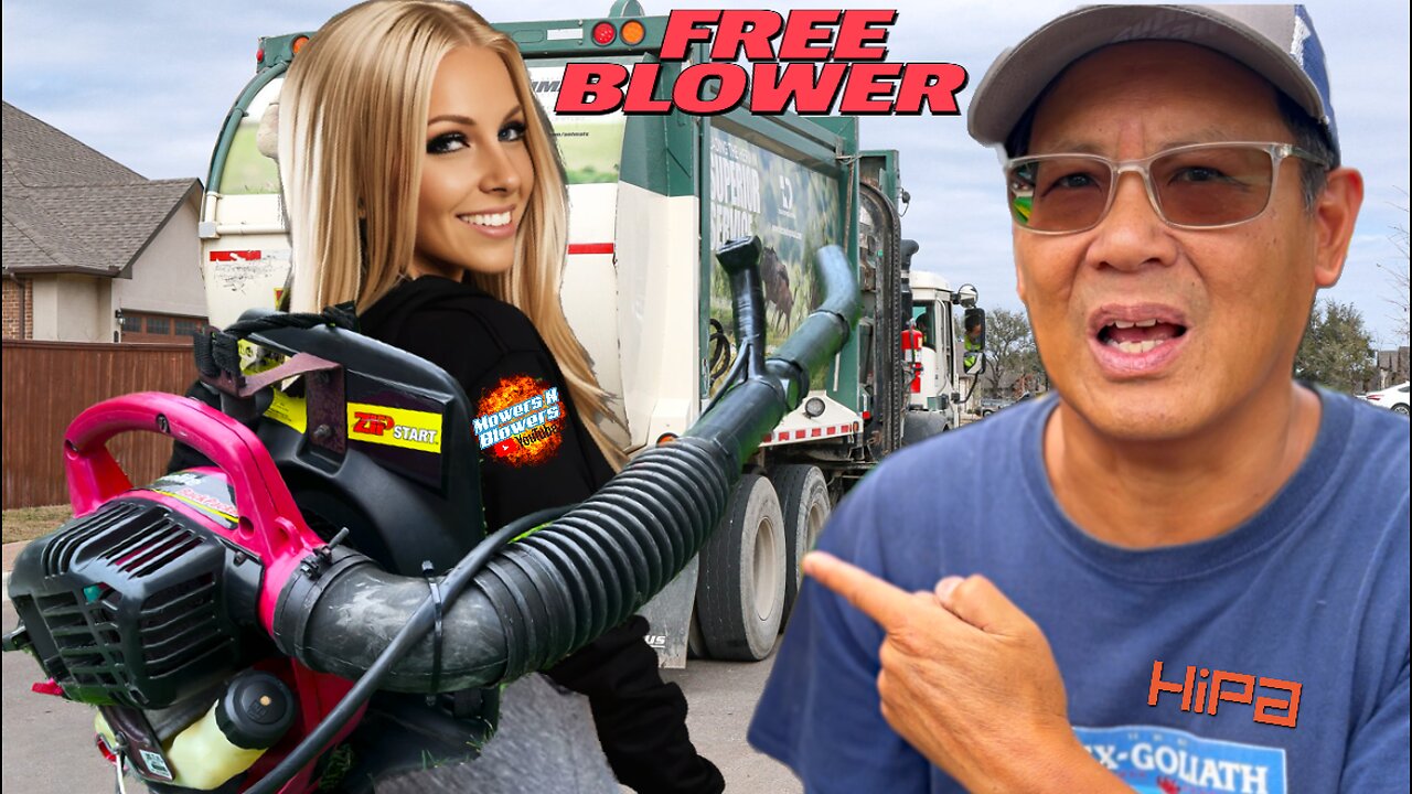 Free garbage Homelite Backpacker zip start backpack leaf blower! Let’s get ‘er runnin’