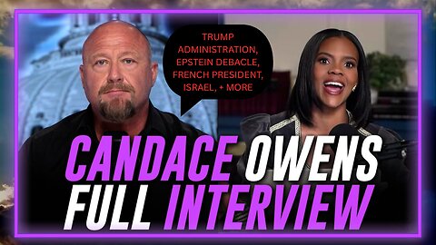 ALEX JONES X CANDACE OWENS INTERVIEW! (LIVE REACTION).