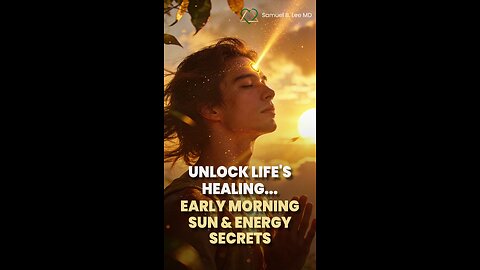 15 minutes of morning sun can rewire your body & soul