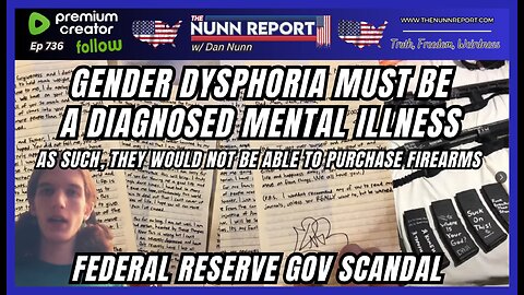 [Ep 736] Make “Gender Dysphoria” A Mental Disorder | Fed Gov Lisa Cook Cooked | CDL Fraud