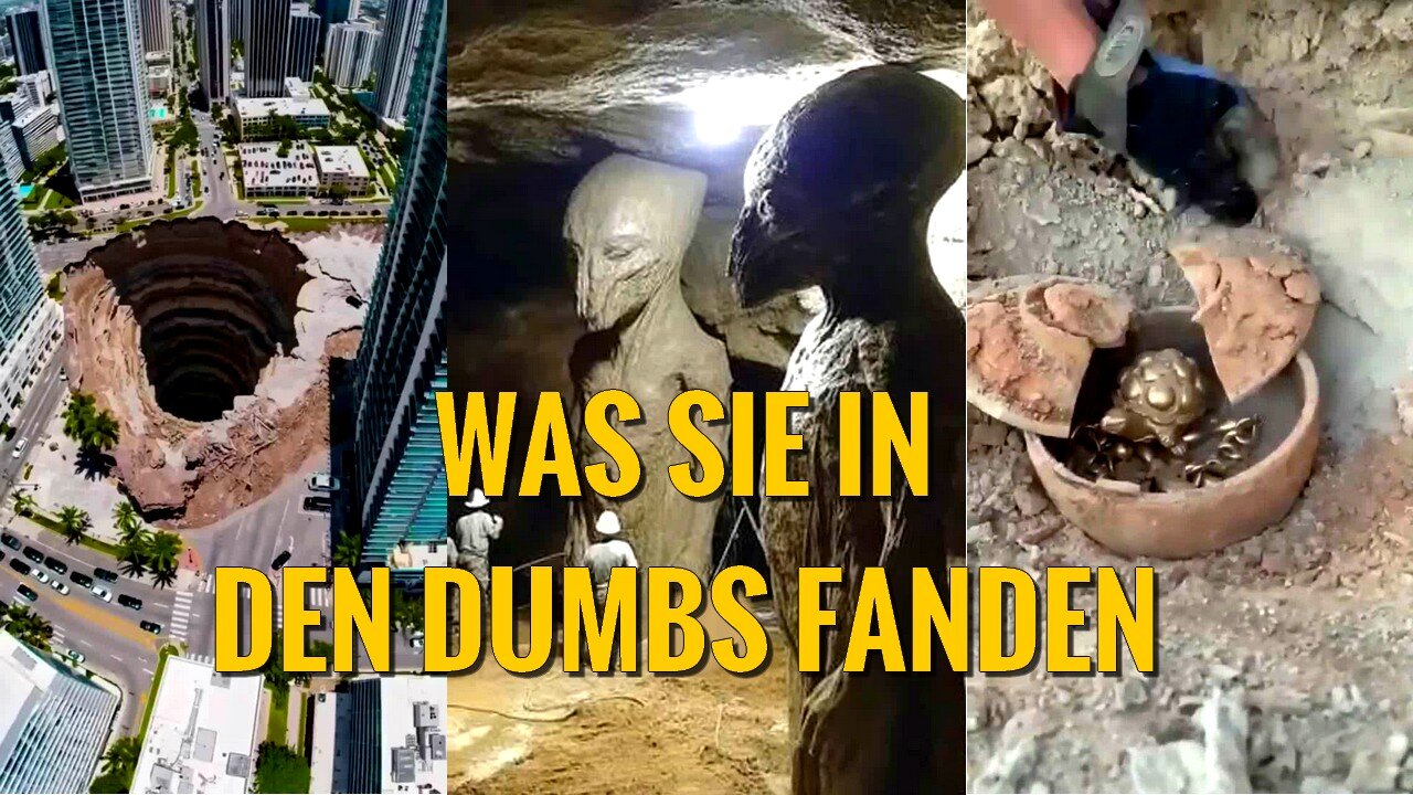 Unfassbar, was Archäologen in diesem unterirdischen DUMBS fanden