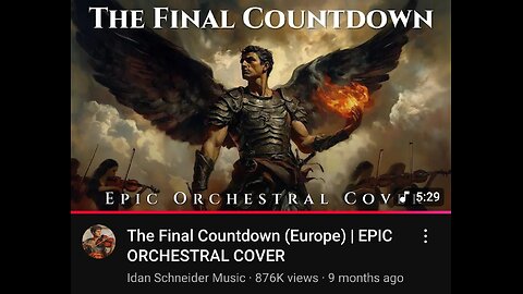 The Final Countdown(Europe) - Orchestral Version by Idan Schneider