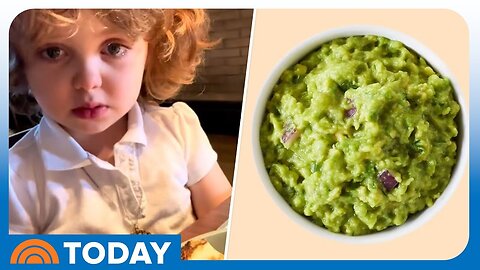 Little Girl's Reaction Goes Viral Over Missing Guacamole!
