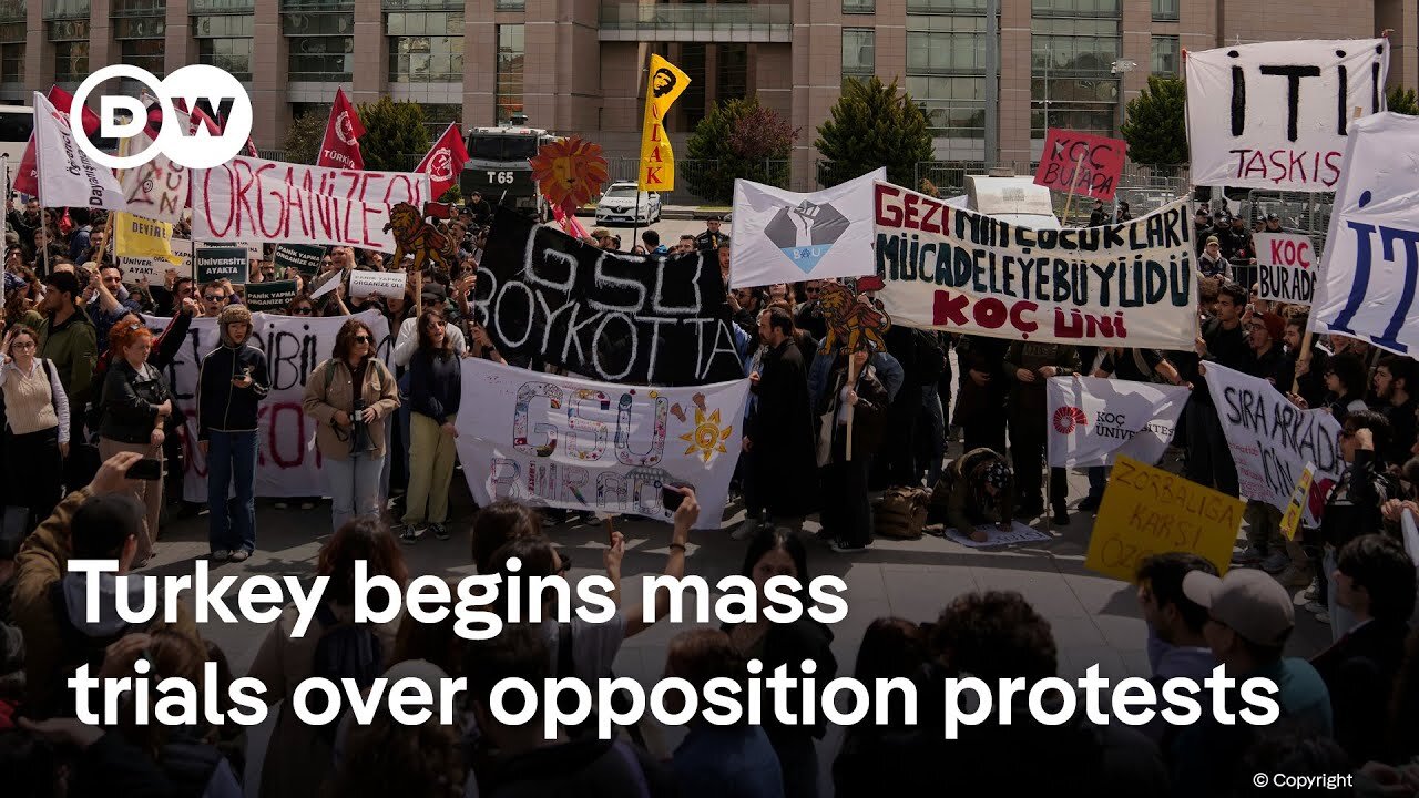 Will trials over Imamoglu protests bring more demonstrators to the streets? | DW News
