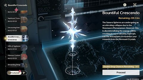 Bountiful Crescendo Event - Wuthering Waves - Version 2.4
