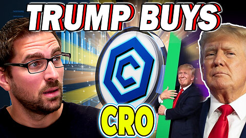 😱 CRO Coin Explodes (Trump Treasury)!!