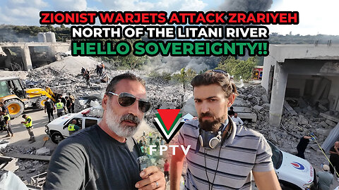 Zionist Warjets Attack Zrariyeh - North Litani: Hello sovereignty!!