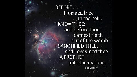 When the Word of the LORD comes, Jeremiah 1:1-5 with Dr. Tom Knotts, Jr.