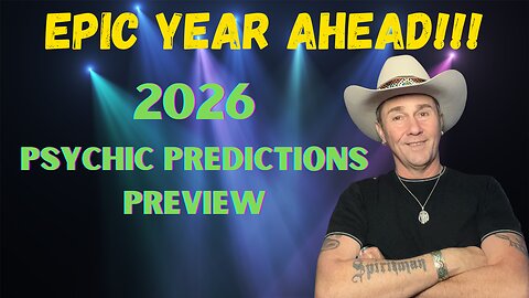 2026 Psychic Predictions Preview🔮It's Gonna Be EPIC!!!!
