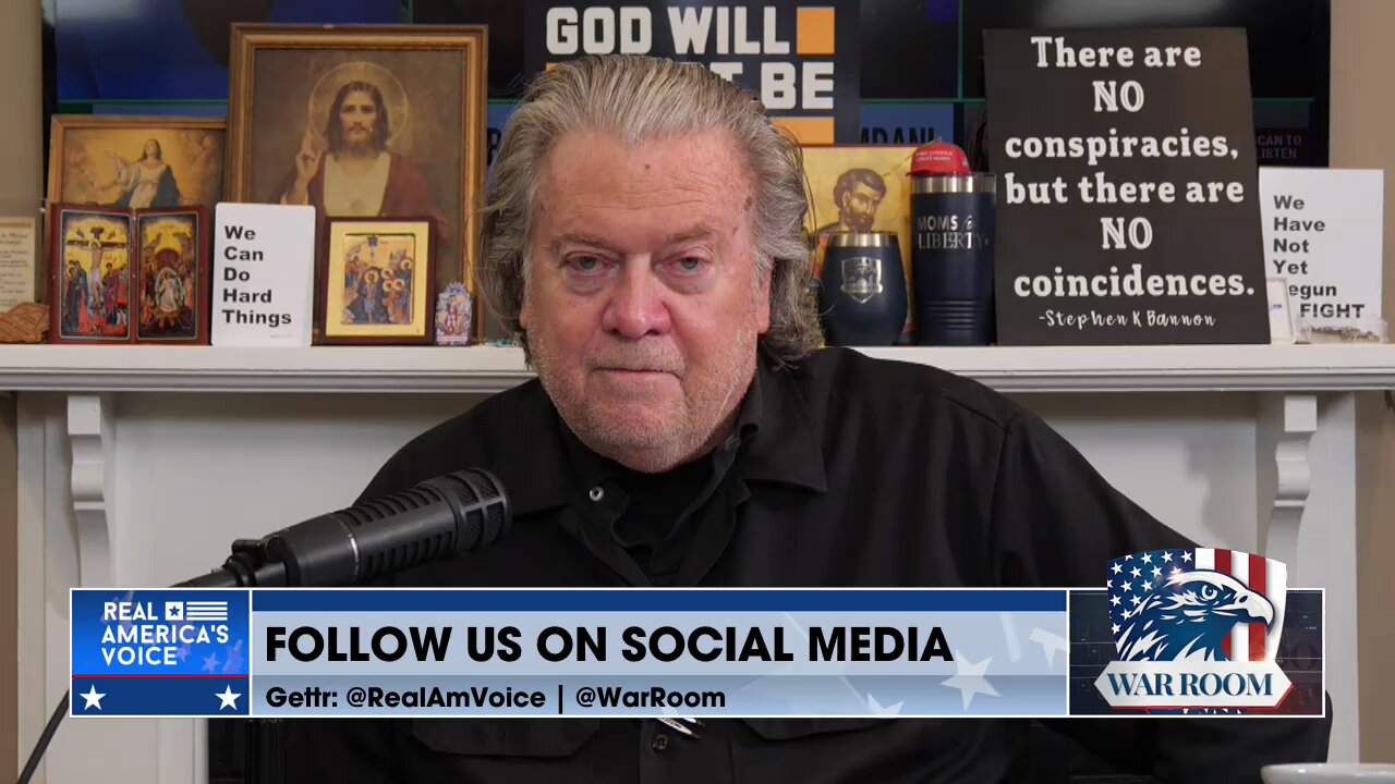 Bannon: “Mamdani Lied On His Naturalization Papers. He’s Actually Not A Citizen And Not Eligible To Be Mayor Of New York”
