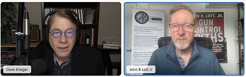 The Krieger Files - April 2, 2025: Dave guts the news cycle & John Lott Jr. on 2A issues!