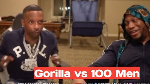 Pure Foolery: Charleston White Shares His Thoughts On The Gorilla vs. 100 Men Debate!