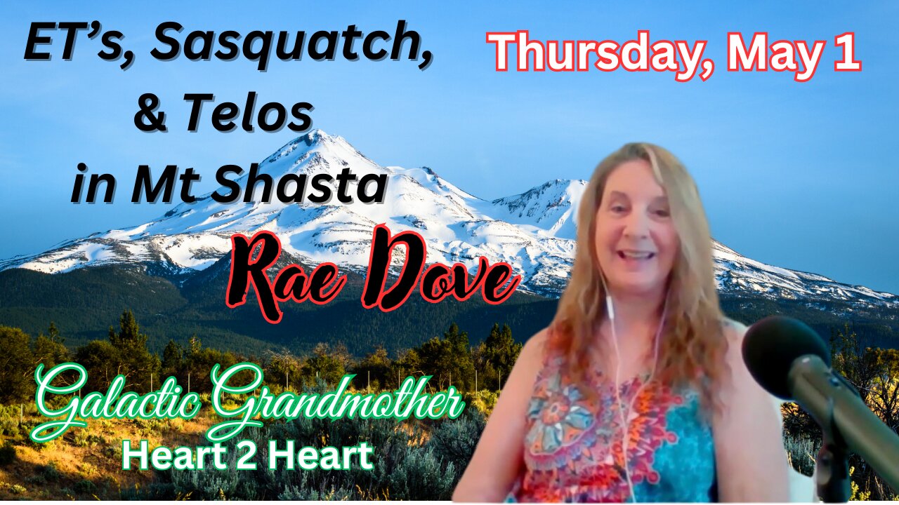 RAE DOVE, Experiences with ET's, Sasquatch, & Telos Beings