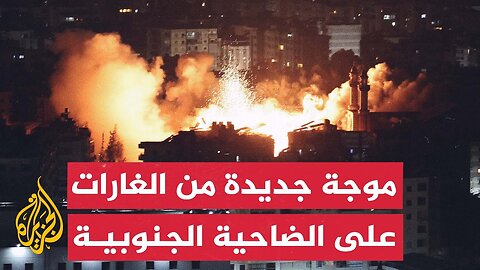 إسرائيل تشن أكثر من 20 غارة على الضاحية الجنوبية لبيروت