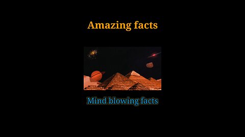 Amazing Facts About the Great Pyramid of Giza 🏜️ | World's Oldest Wonder