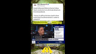 Israeli cybersecurity billionaire said "It’s time to limit the 1st amendment in order to protect it”