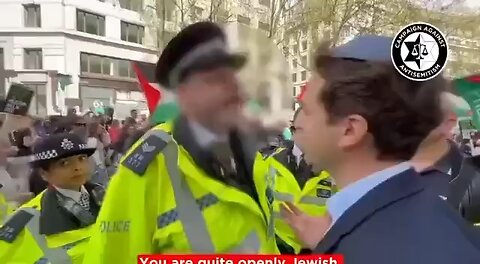 The lost Island - England. Police threaten to arrest a Jewish man for having a Yarmulke.