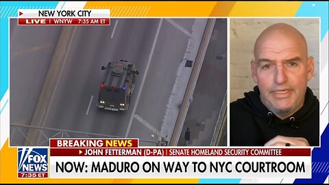 Sen Fetterman Praises Military Operation in Venezuela: Surgical and Very Efficient