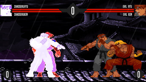 MUGEN - ChaosEvilRyu & ChaosEvilKen vs. Evil Ryu & Evil Ken - Download