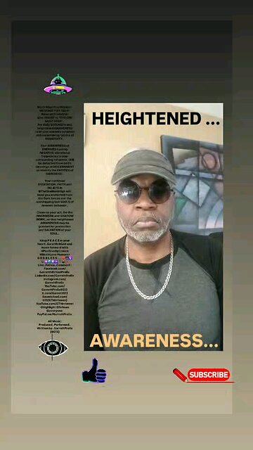 ▪︎HEIGHTENED AWARENESS▪︎