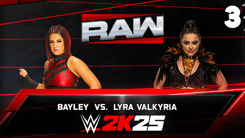 WWE 2K25 Raw June 30th 2025 - Match 3: Great Match!