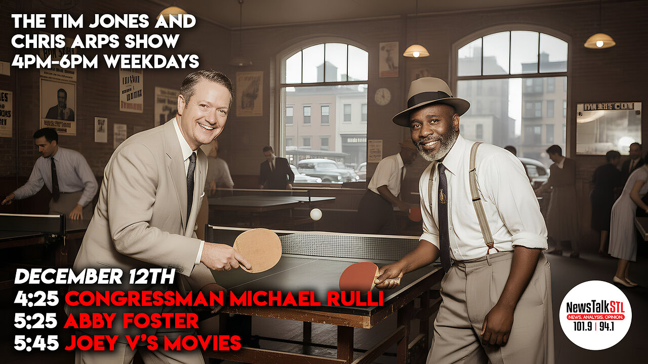 The Tim Jones and Chris Arps Show 12.12.2025 Michael Rulli | Abby Foster | Joey V's Movies