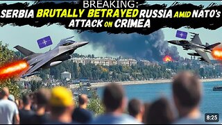 During the massive NATO air attack on Crimea, fraternal Serbia stabbed Russia in the back.