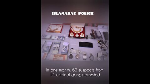 ISLAMABAD POLICE PERFORMANCE